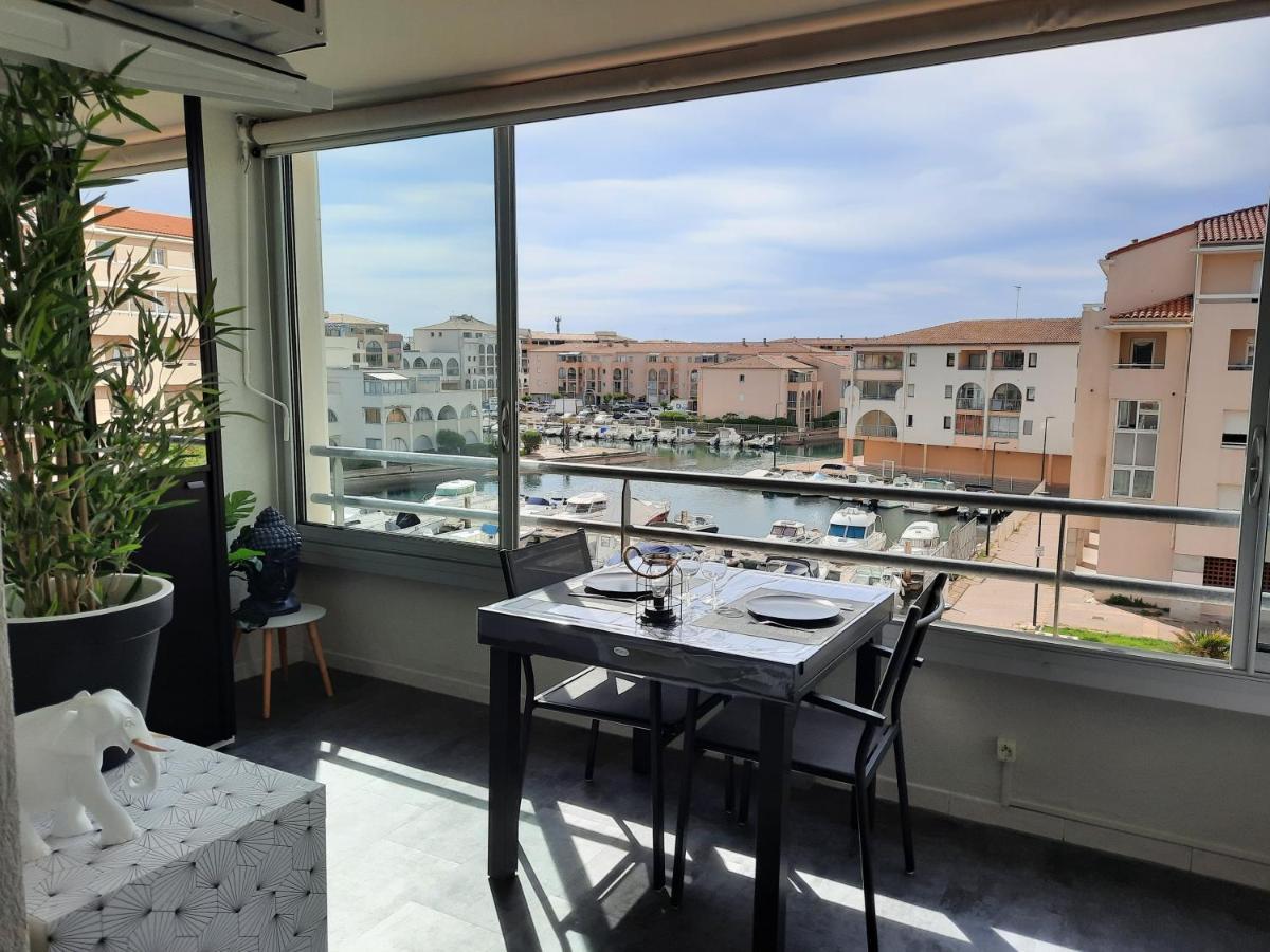 Charmant T2 Vue Marina Plages A Pied Sete Ngoại thất bức ảnh