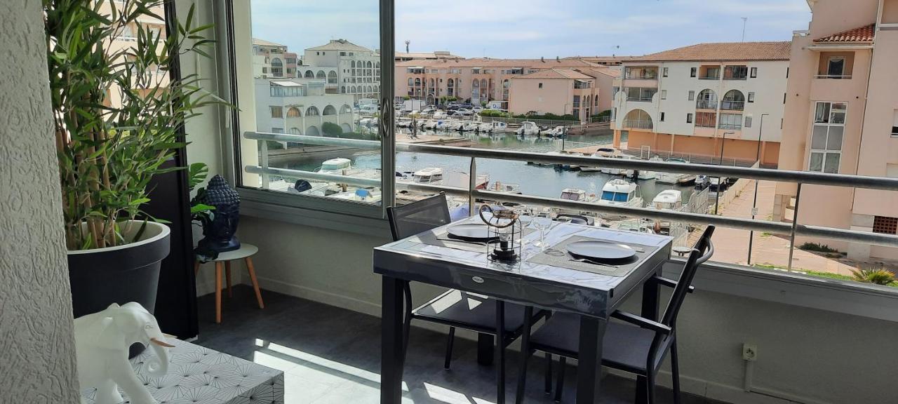 Charmant T2 Vue Marina Plages A Pied Sete Ngoại thất bức ảnh