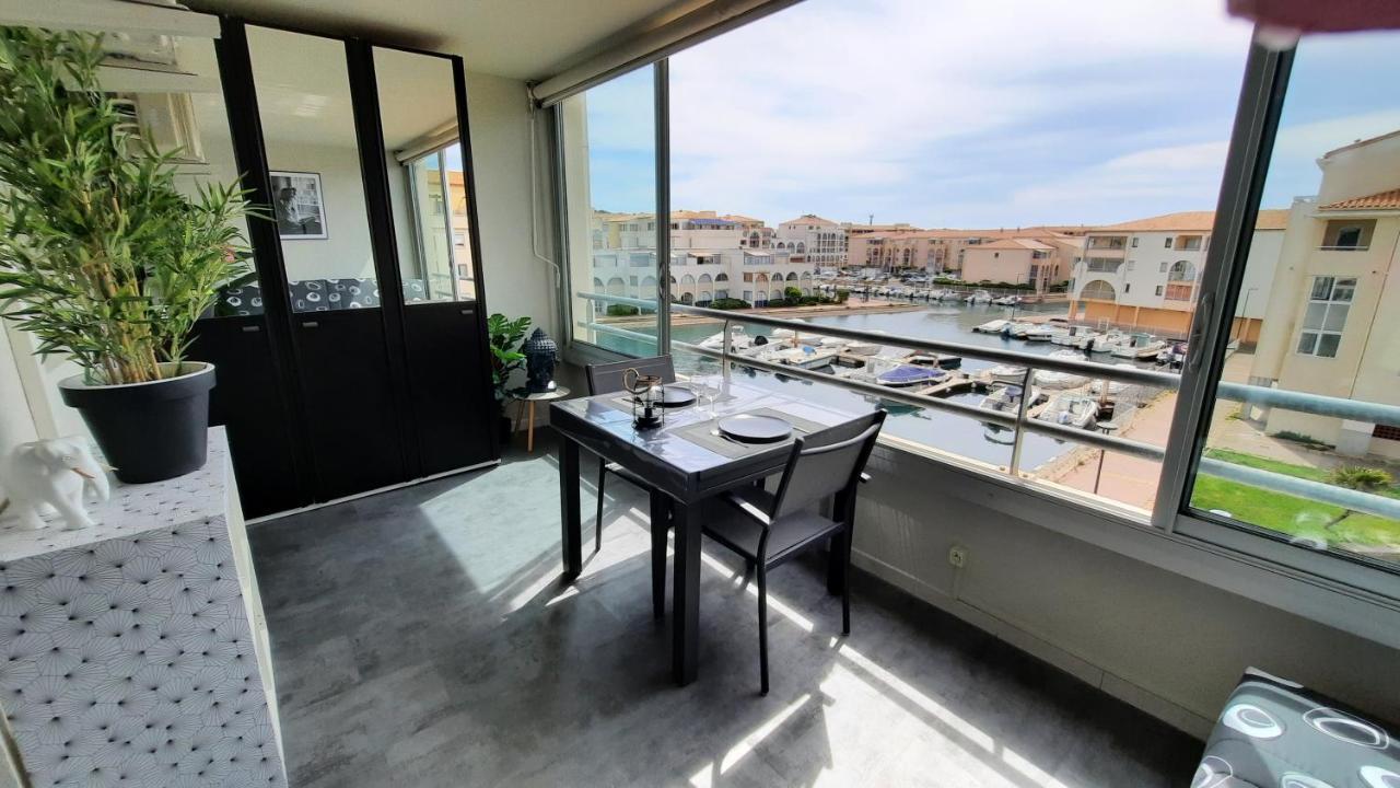Charmant T2 Vue Marina Plages A Pied Sete Ngoại thất bức ảnh